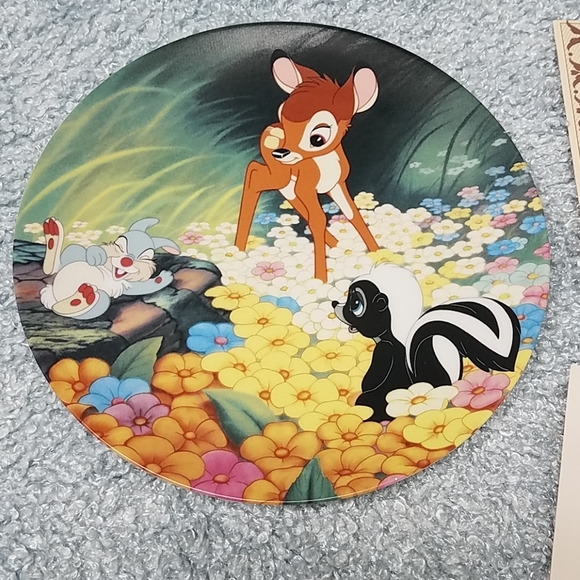 Other - Vintage Bambi Limited Edition Collectors plate